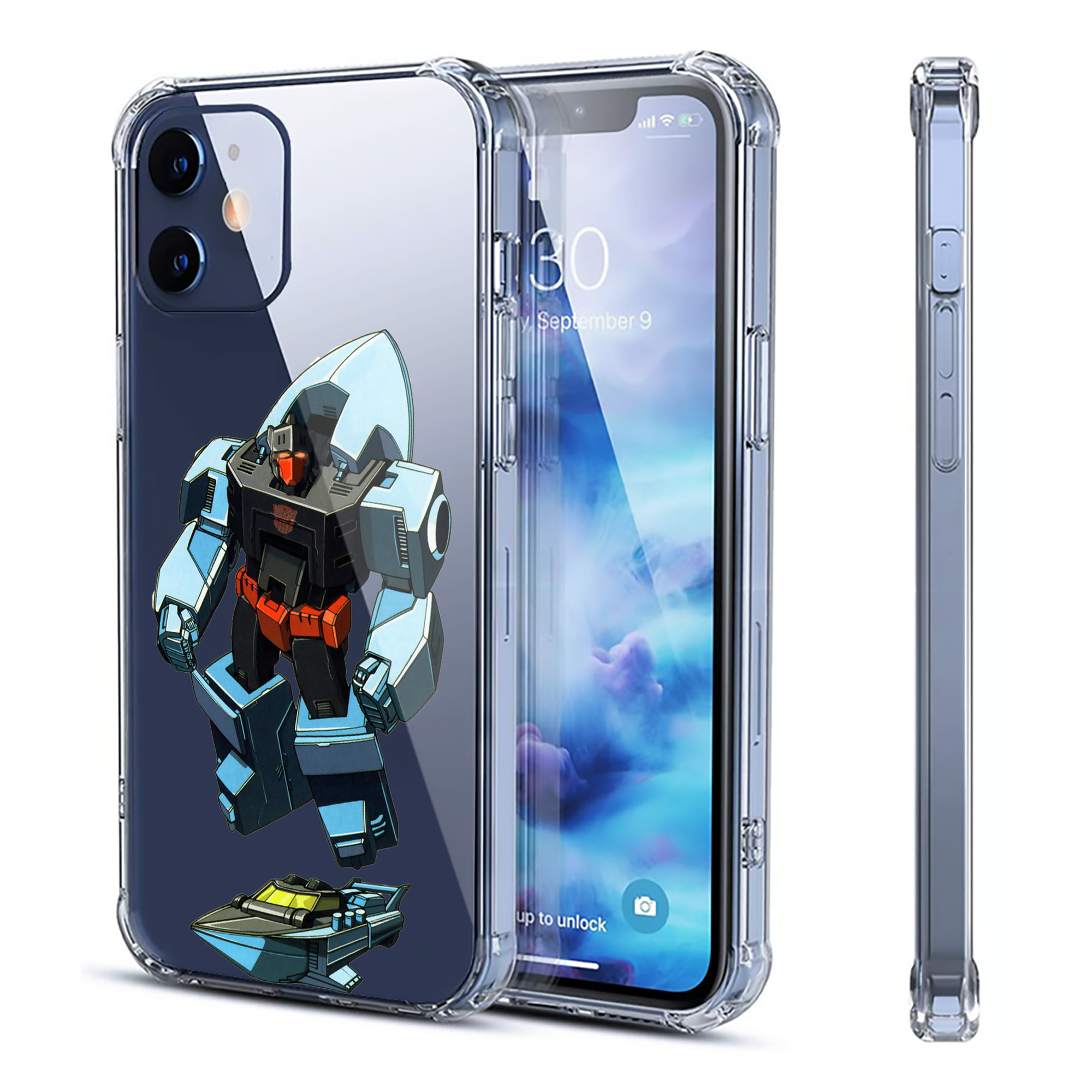 （画像用）  【iPhone 12シリーズ対応】透明スマホケース（クリアソフトケース）